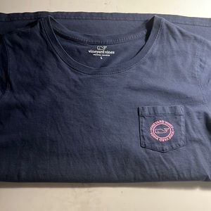 Navy and pink vineyard vines